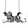 Erstwilder Zebra Crossing Necklace^ Necklaces