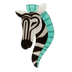 Erstwilder Zelda The Zany Zebra Brooch^ Brooches