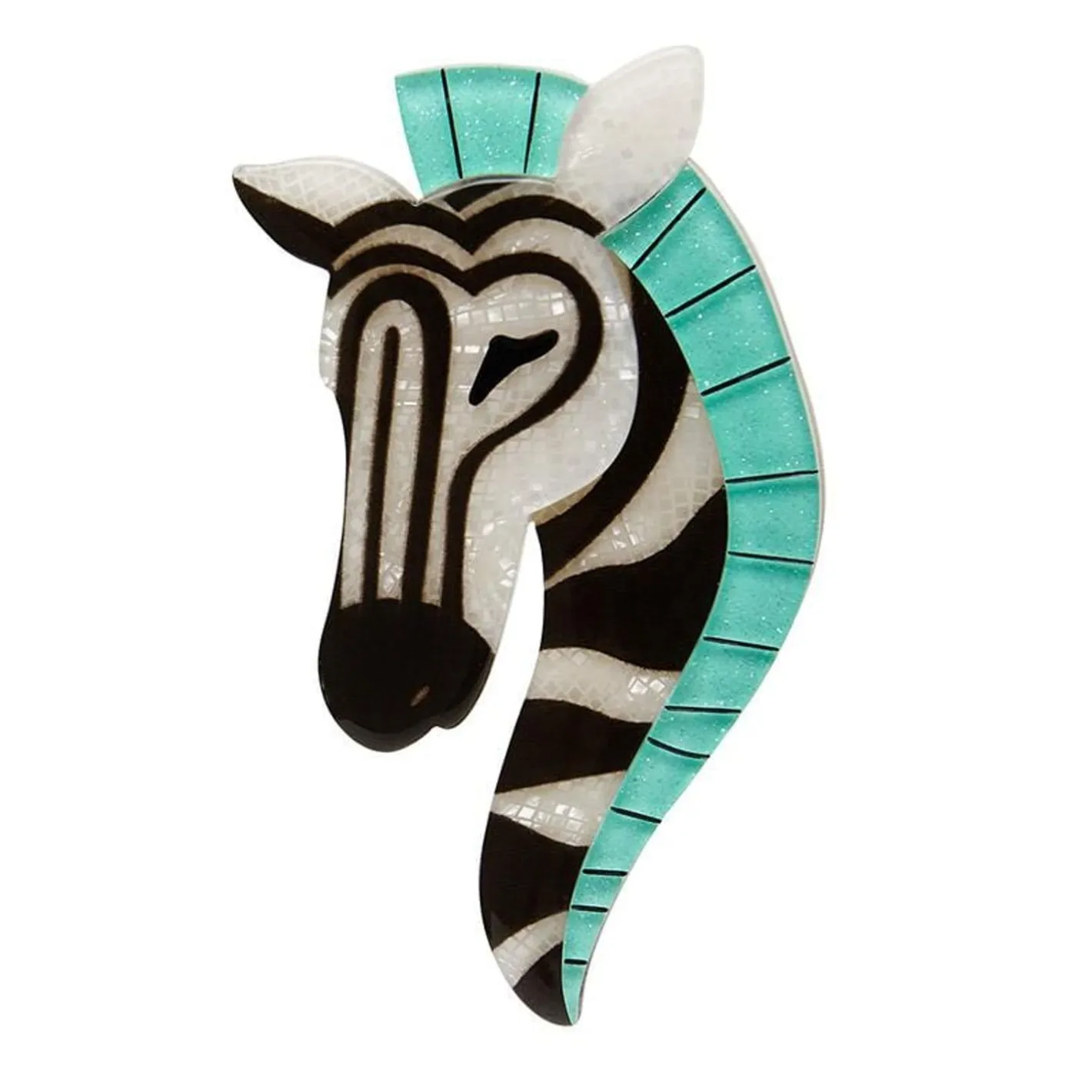 Erstwilder Zelda The Zany Zebra Brooch^ Brooches