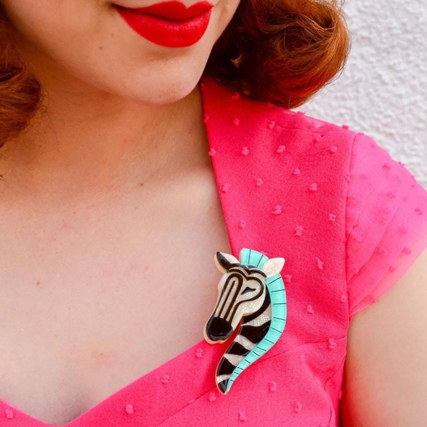 Erstwilder Zelda The Zany Zebra Brooch^ Brooches