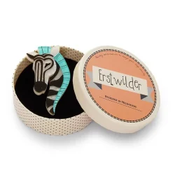 Erstwilder Zelda The Zany Zebra Brooch^ Brooches