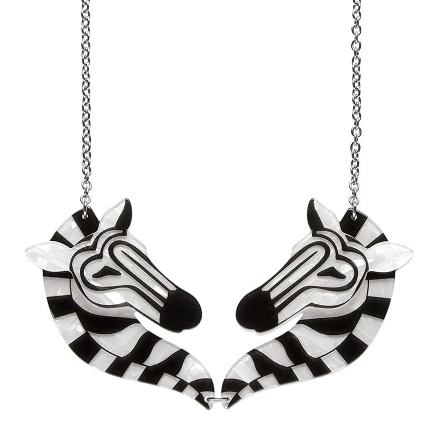 Erstwilder Zelda The Zany Zebra Necklace^ Necklaces