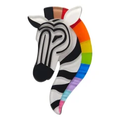 Erstwilder Zelda The Zestful Zebra Brooch^ Brooches