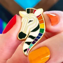 Erstwilder Zelda The Zestful Zebra Enamel Pin^ Enamel Pins