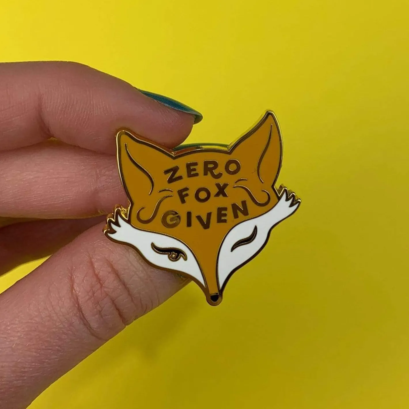 Erstwilder Zero Fox Given Enamel Pin^ Enamel Pins