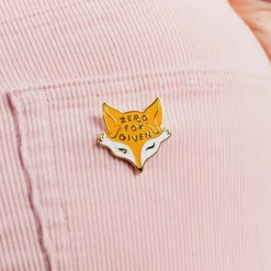 Erstwilder Zero Fox Given Enamel Pin^ Enamel Pins