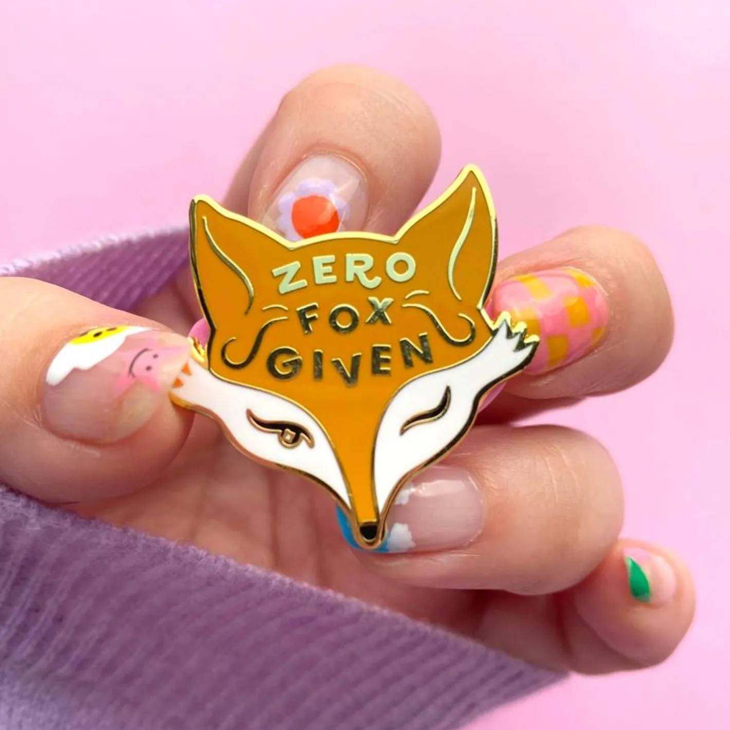 Erstwilder Zero Fox Given Enamel Pin^ Enamel Pins